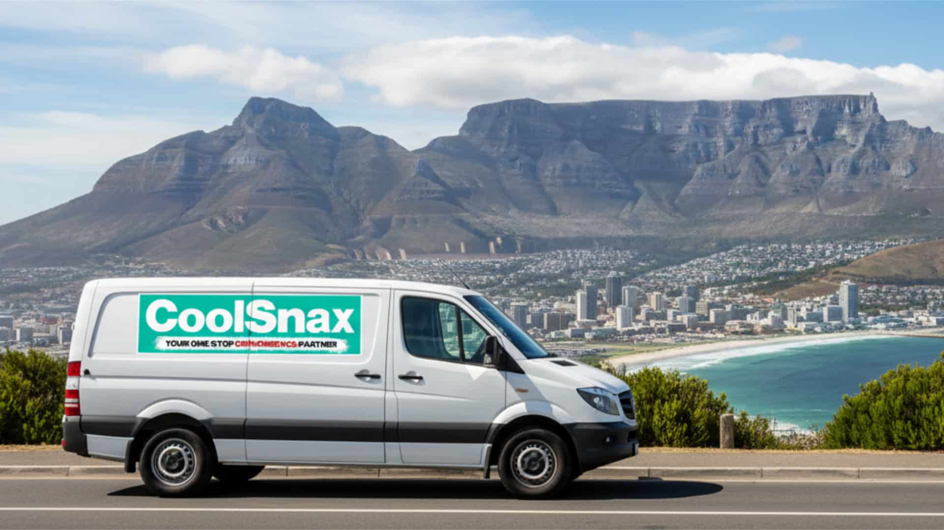 coolsnax delivery van in cape town