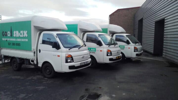 company delivery vehicles ready to deliver to our clients